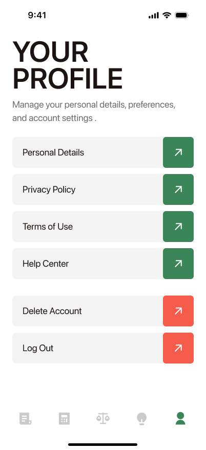 Offline indicator screen
